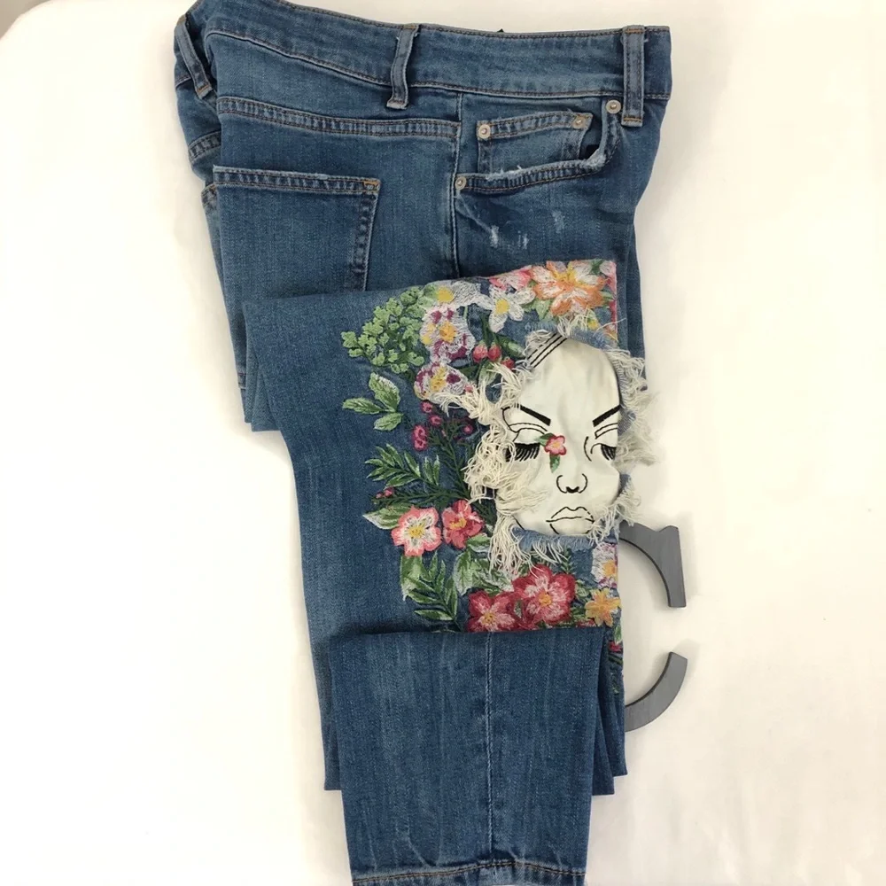 Rare l ZARA Hipster l Sz 4 l Ankle Mommy Jeans - Picture 12 of 16